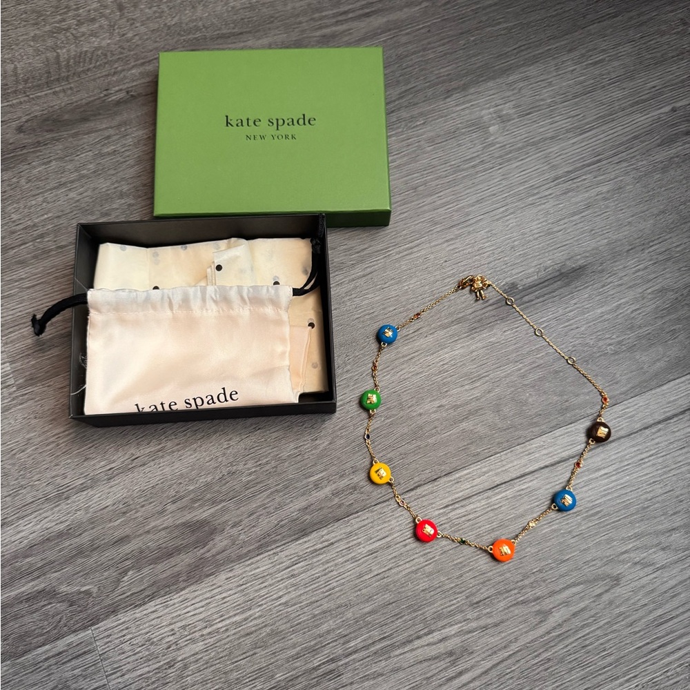 Kate Spade M&M necklace